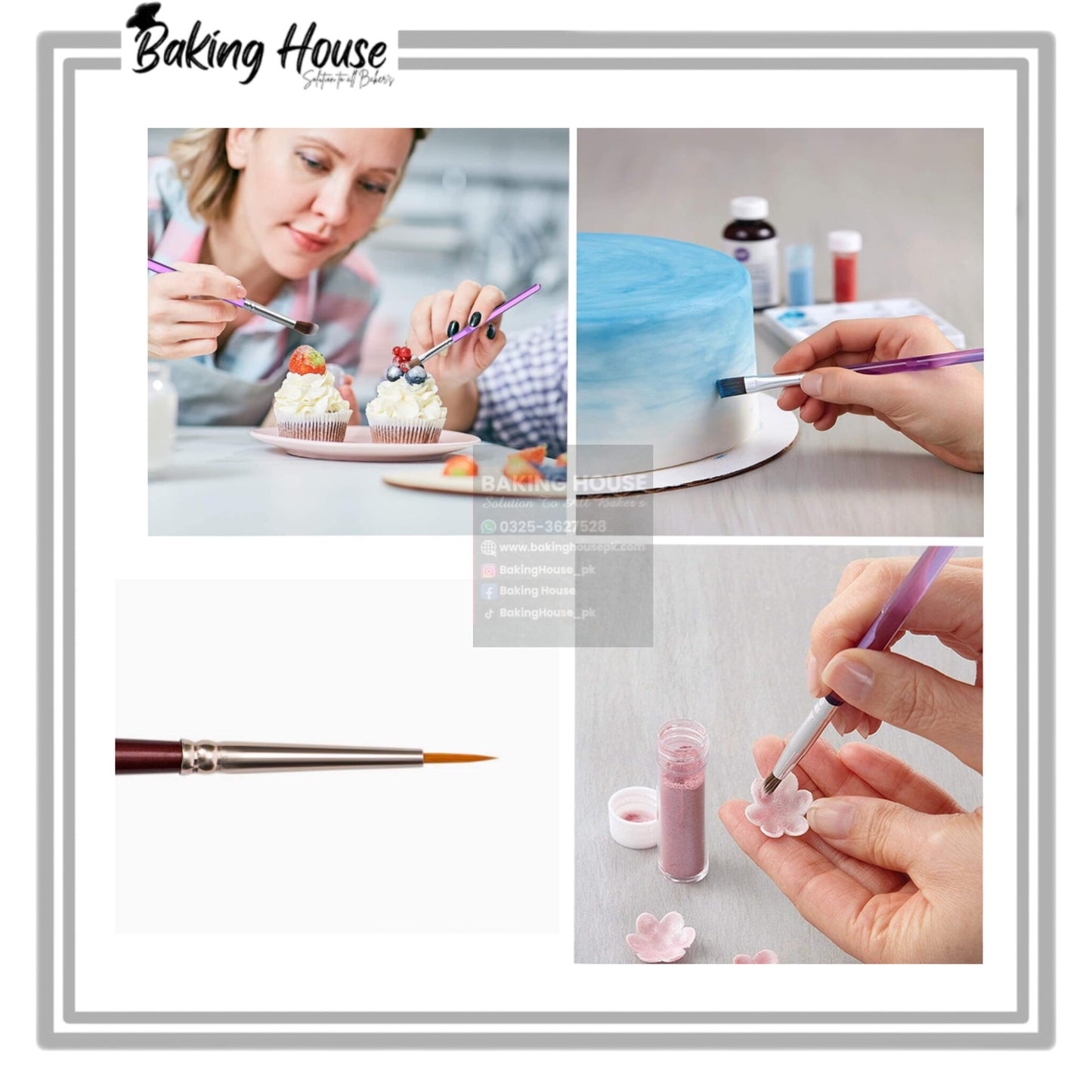 0 size Brush For Cake Dus - Decorating