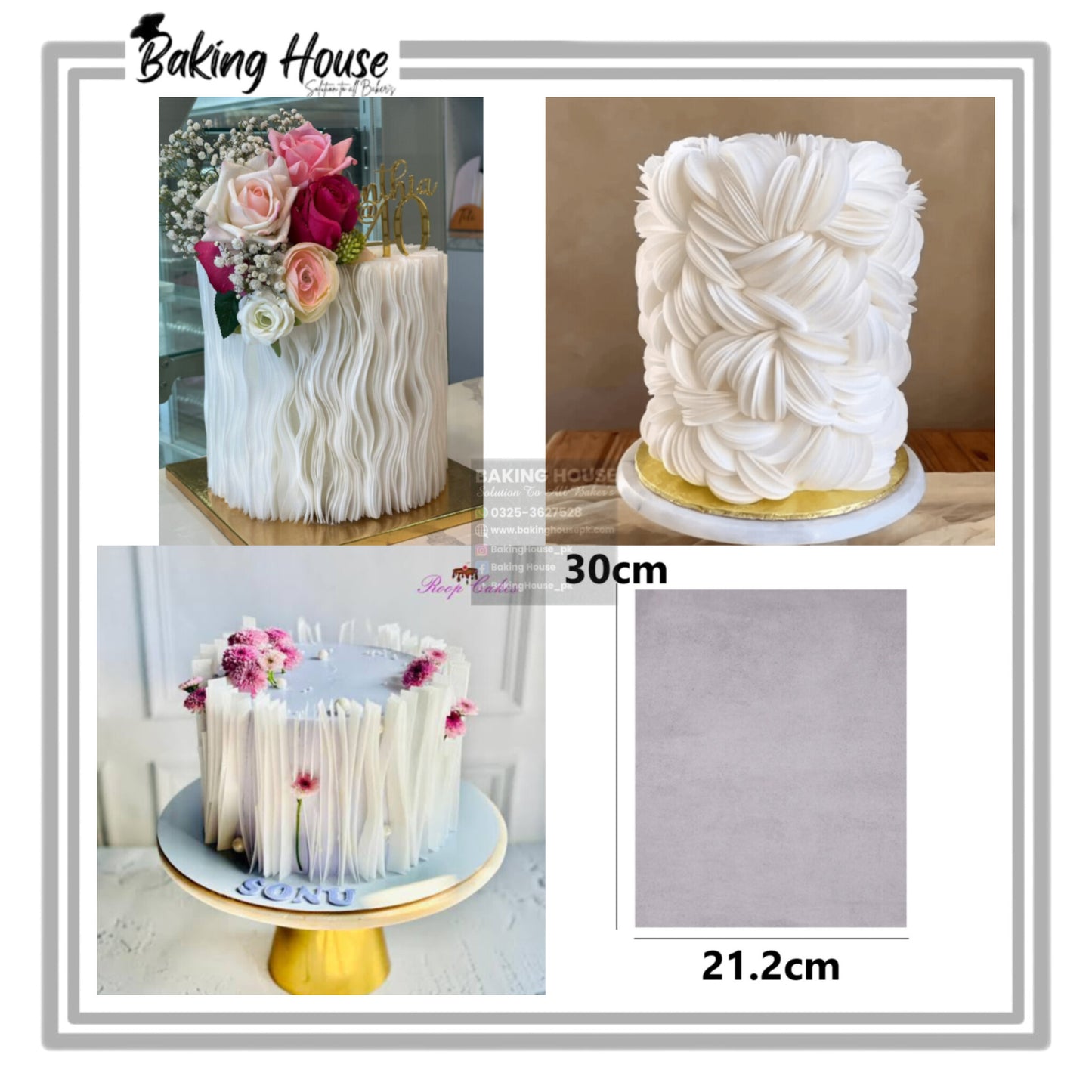 A-4 Size Imported Waffle Paper For Cake Decorating