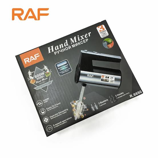 RAF Electric Hand Mixer 600w
