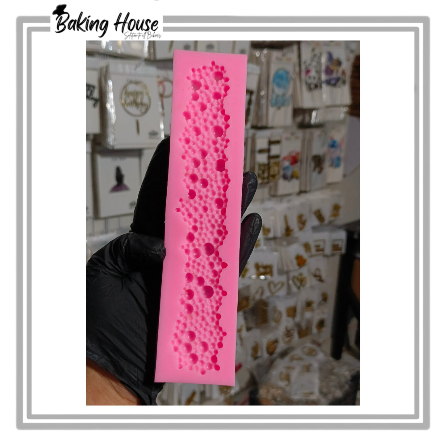 Bubble Silicon Fondant Mould For Cake Decorating