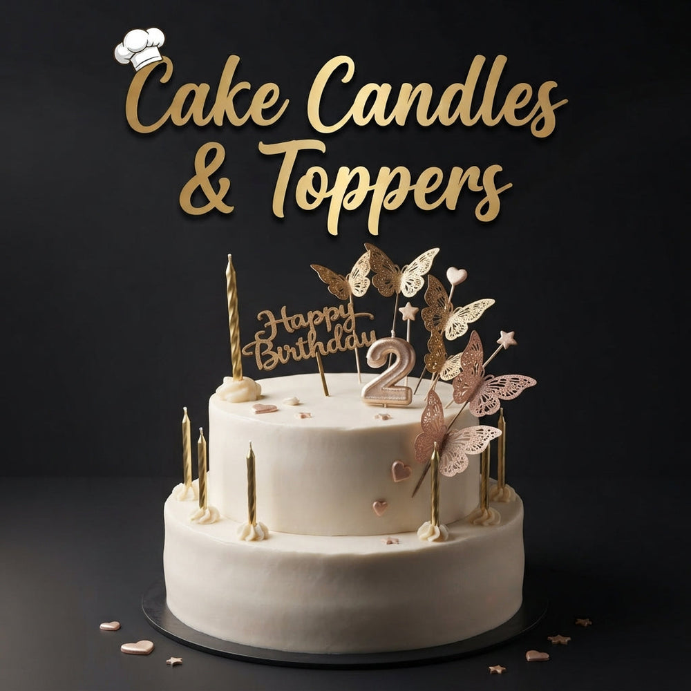 Cake Candles & Toppers