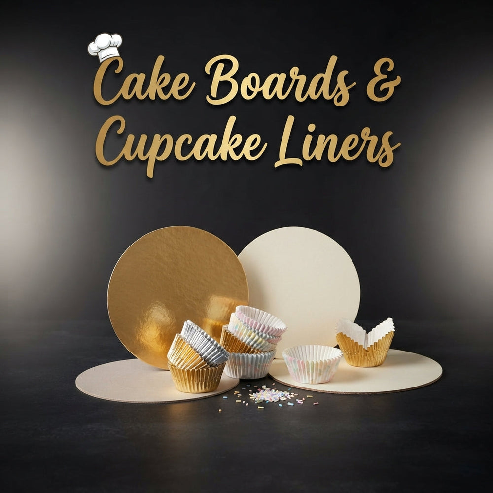 Cake Boards & Cupcake Liners