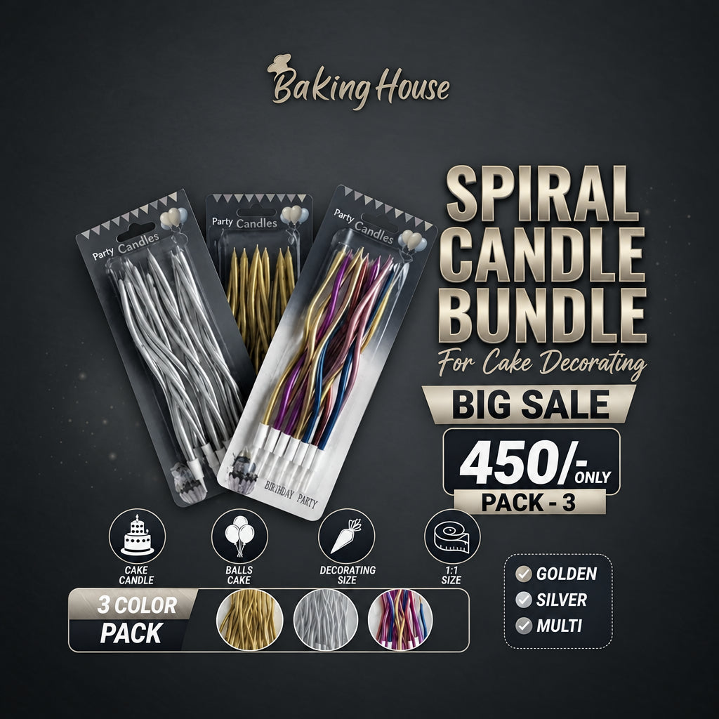 Spiral Candle Bundle (36 Candles)