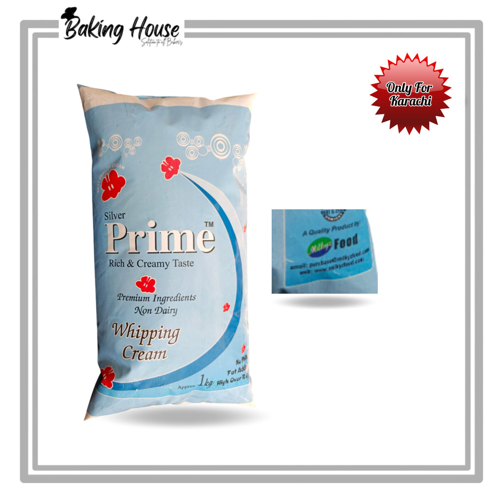 Milkyz Prime Whipping Cream Non-Dairy 1kg Pack (Only For Karachi)
