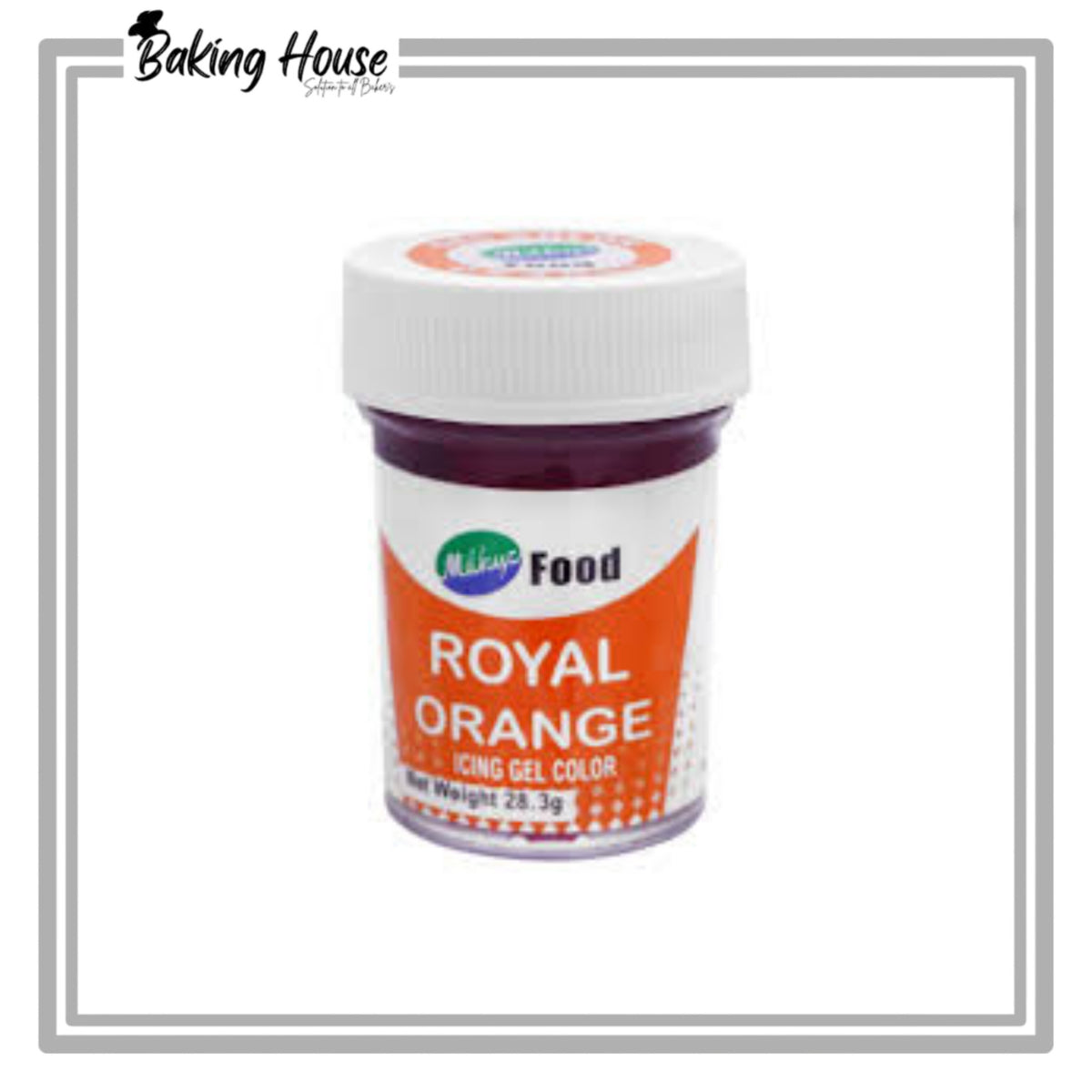 Milkyz Food Royal Orange Gel Color 28g