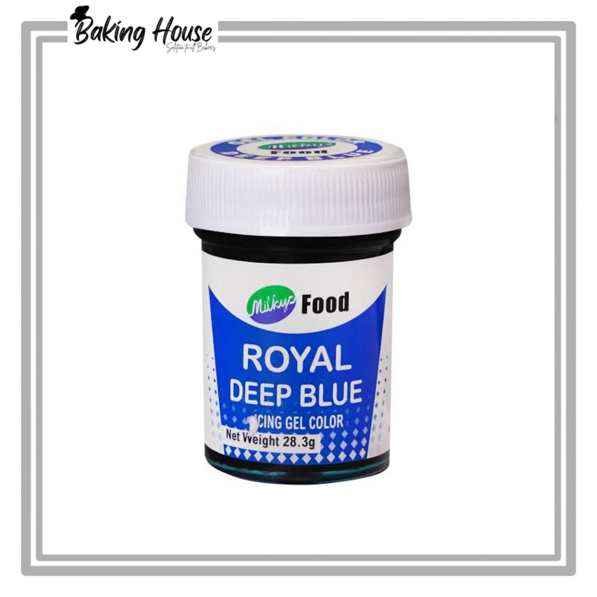 Milkyz Food Royal Blue Gel Color 28g