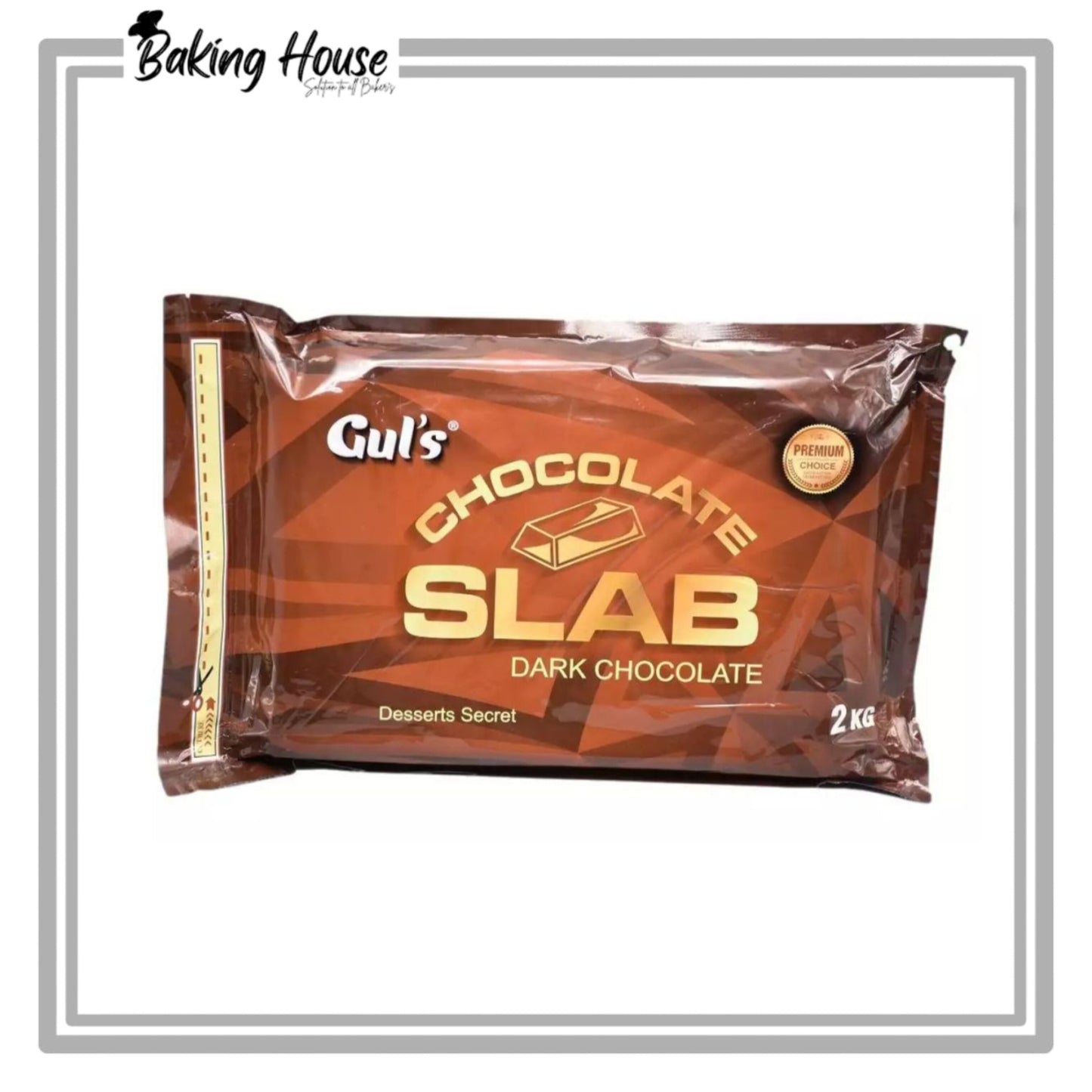 Gul's MM Dark Cooking Chocolate Slab 1kg (Campany Packing)