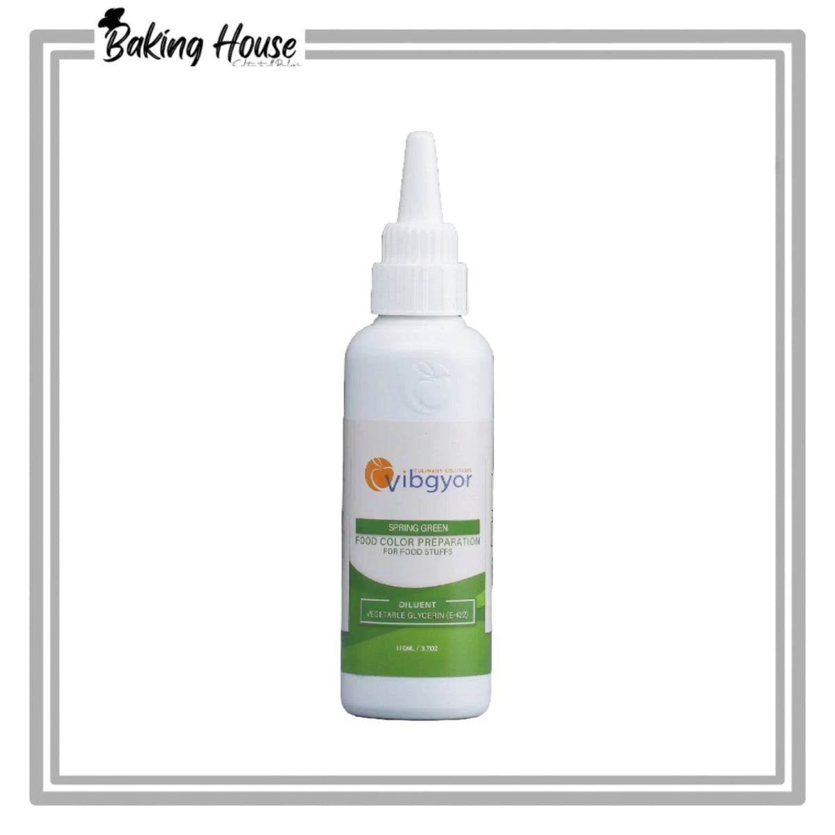 Vibgyor Spring Green Liquid Food Color 110ml