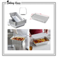 10pcs Lazania Silver Foil Box For Baking (Only For Karachi)