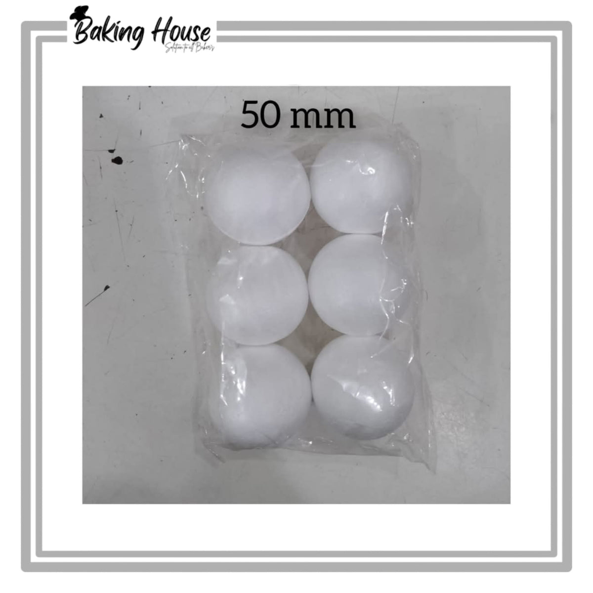 50mm Chocolate Form Ball For Cake Decorating