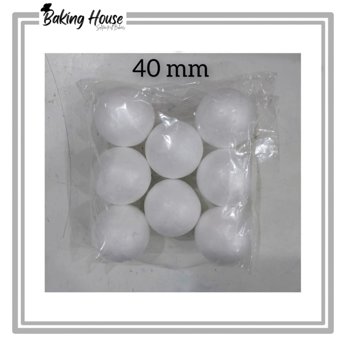 40mm Chocolate Form Ball For Cake Decorating