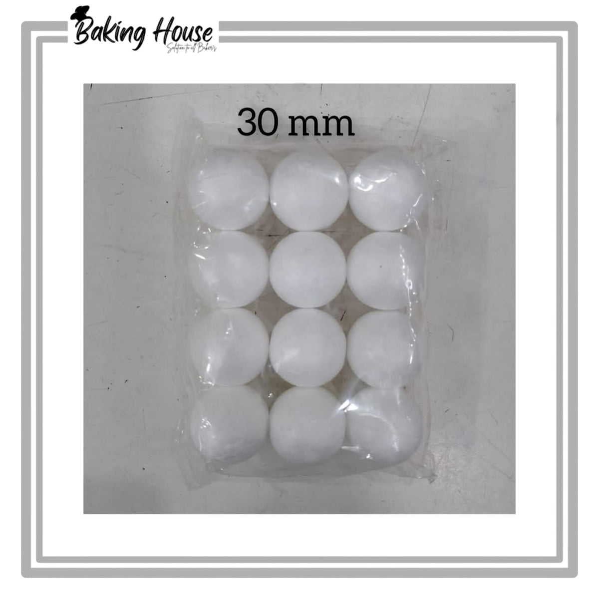 30mm Chocolate Form Ball For Cake Decorating