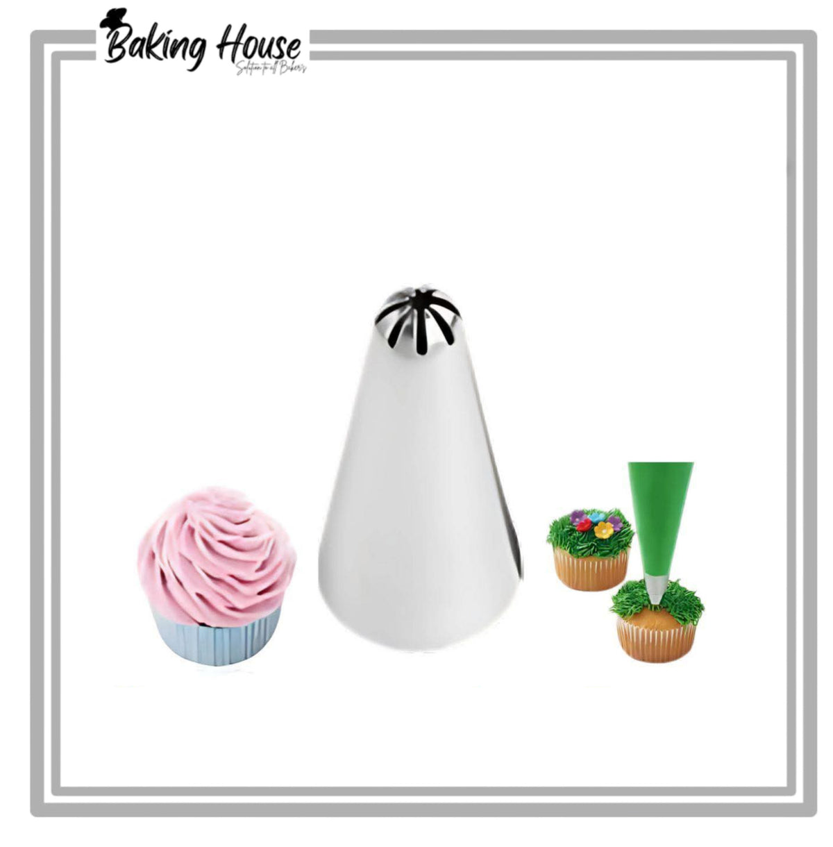 133 Stainless Steel Cake Decorating Nozzle