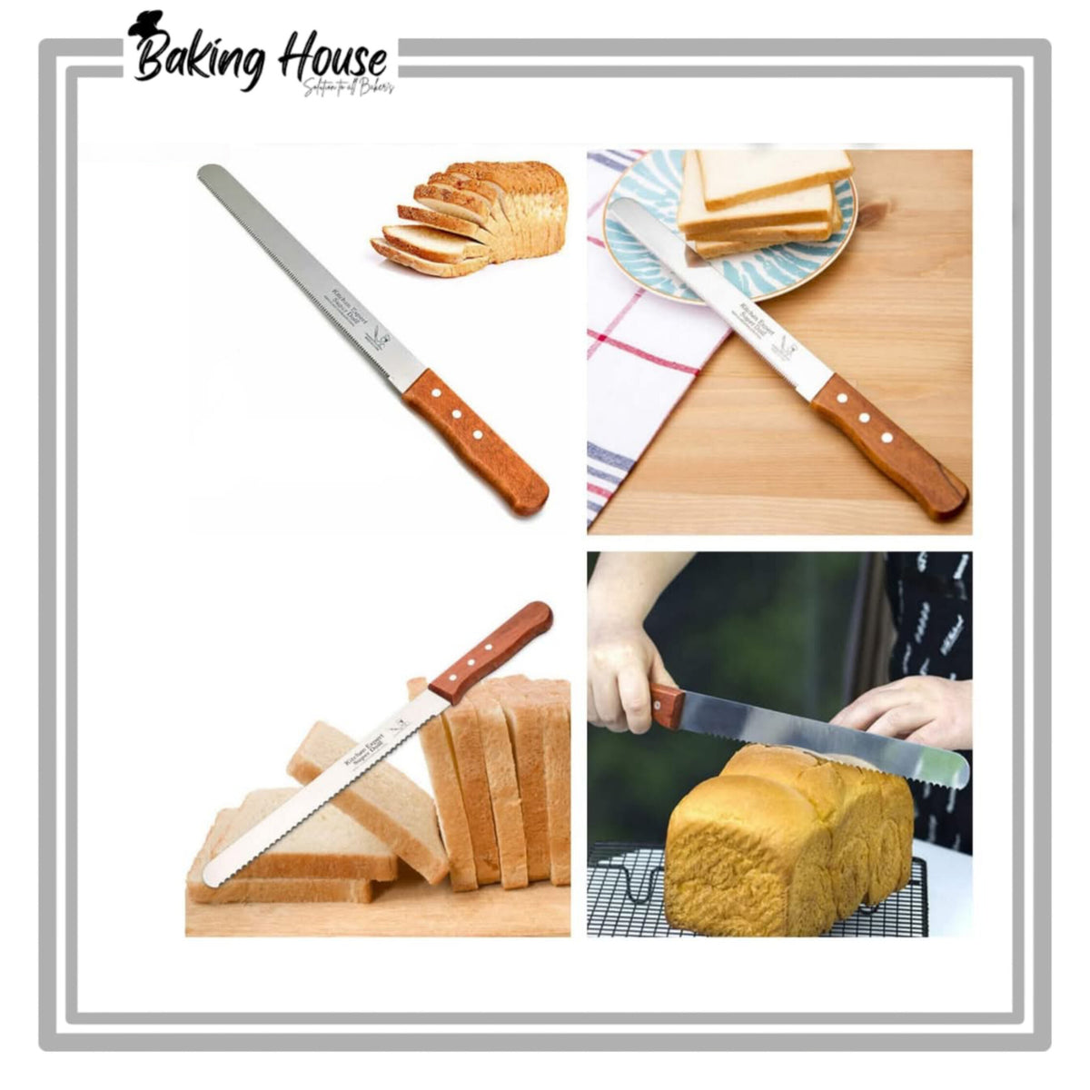 Stainless Steel Bread & Cake  Cutting Nife
