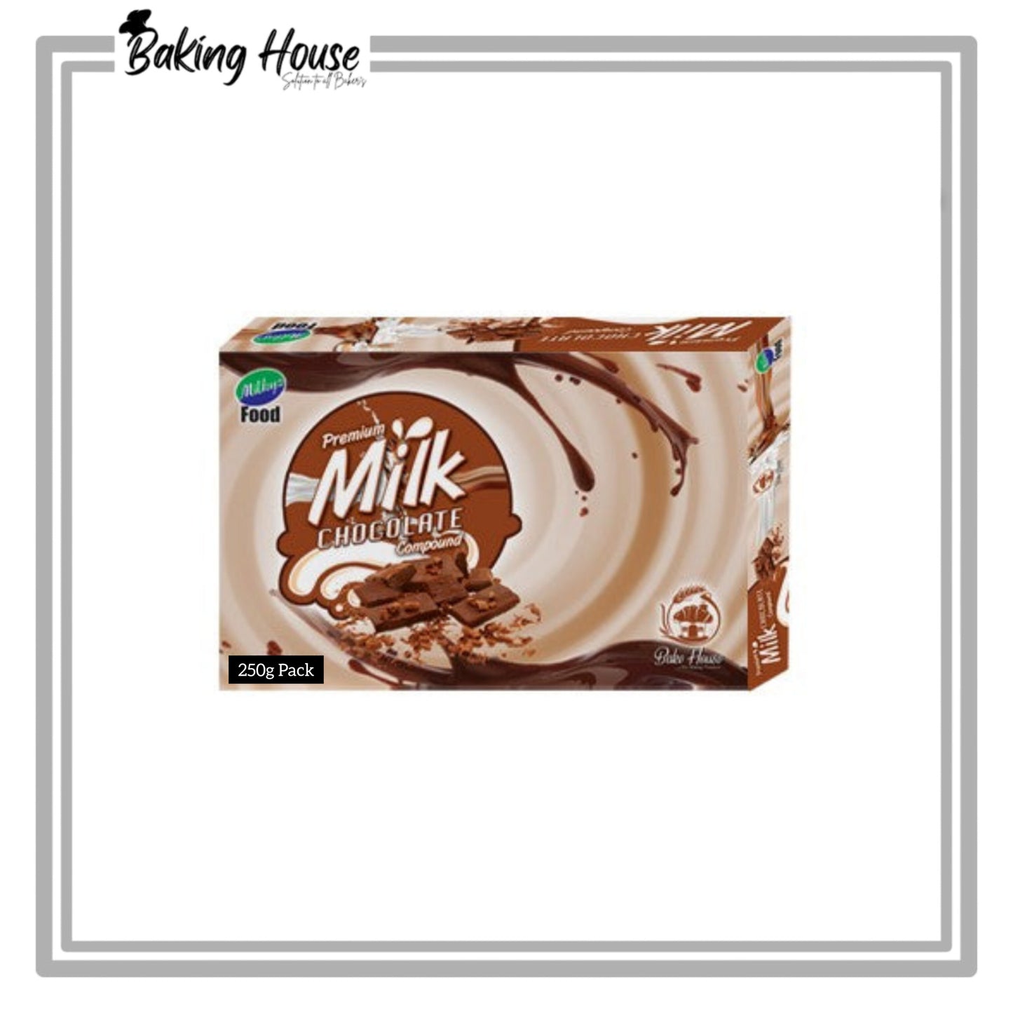 Milkyz Food Milk Compound Chocolate 250g (Box Packing)