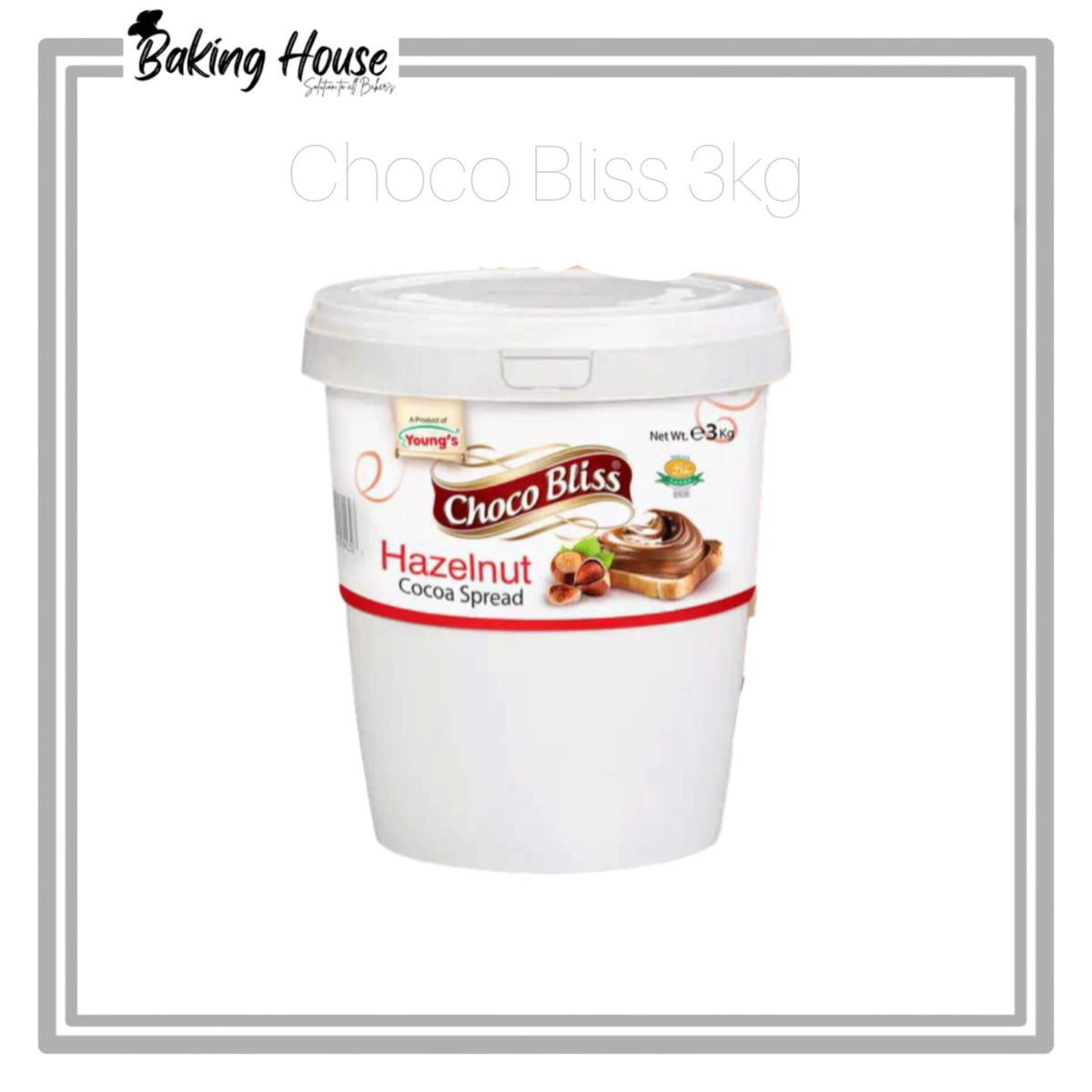 Choco Bliss Hazelnut Coco Spread 3kg