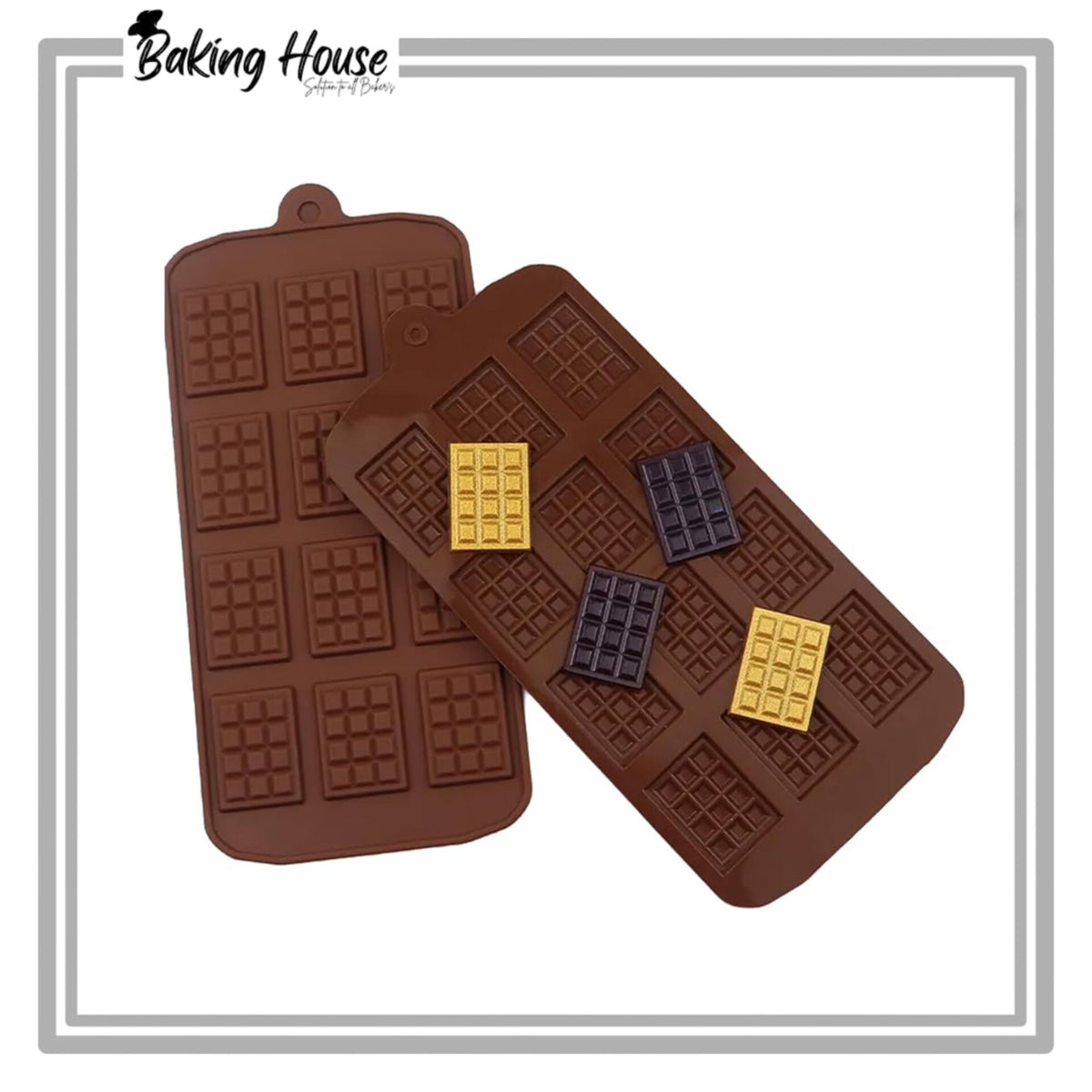 Mini Chocolate Bar Silicon Chocolate & Candy Mould