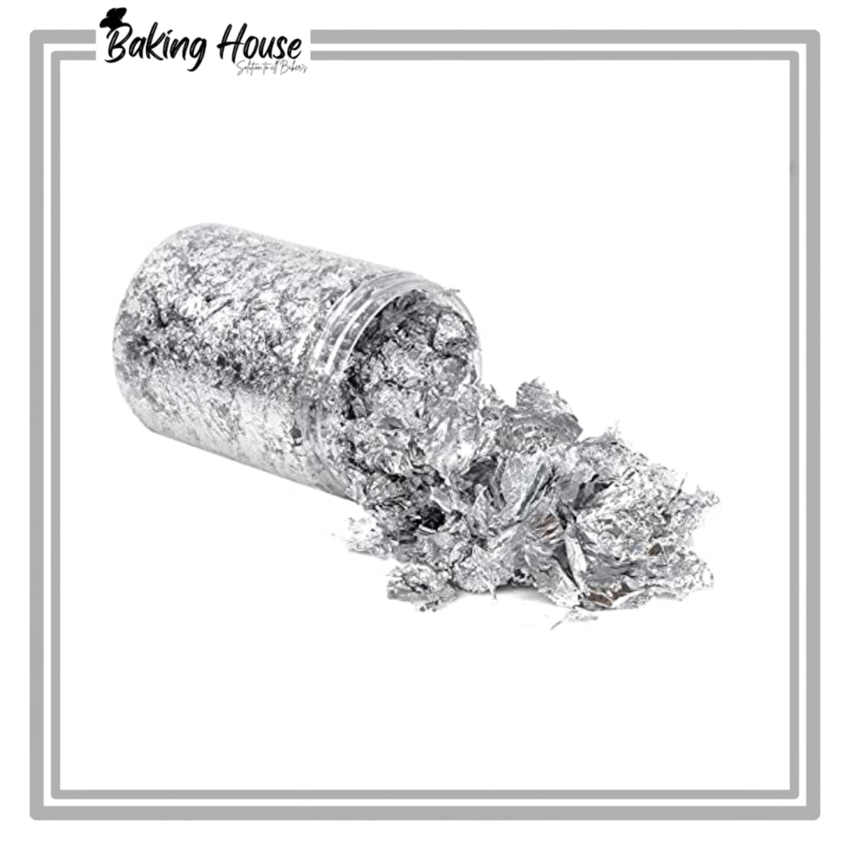 24k Silver Foil Leaf For Cake Decorationg
