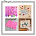 Capital Alphabet Silicon Fondant & Candy Mould