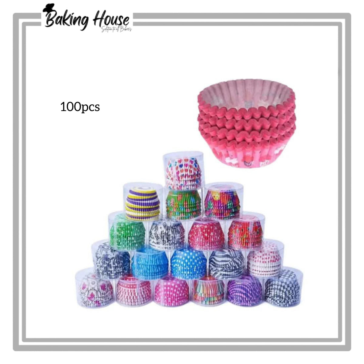 Paper Cupcake Muffine Liner 100pcs