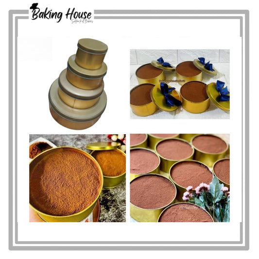 3inch Golden Drem Tin For Cake