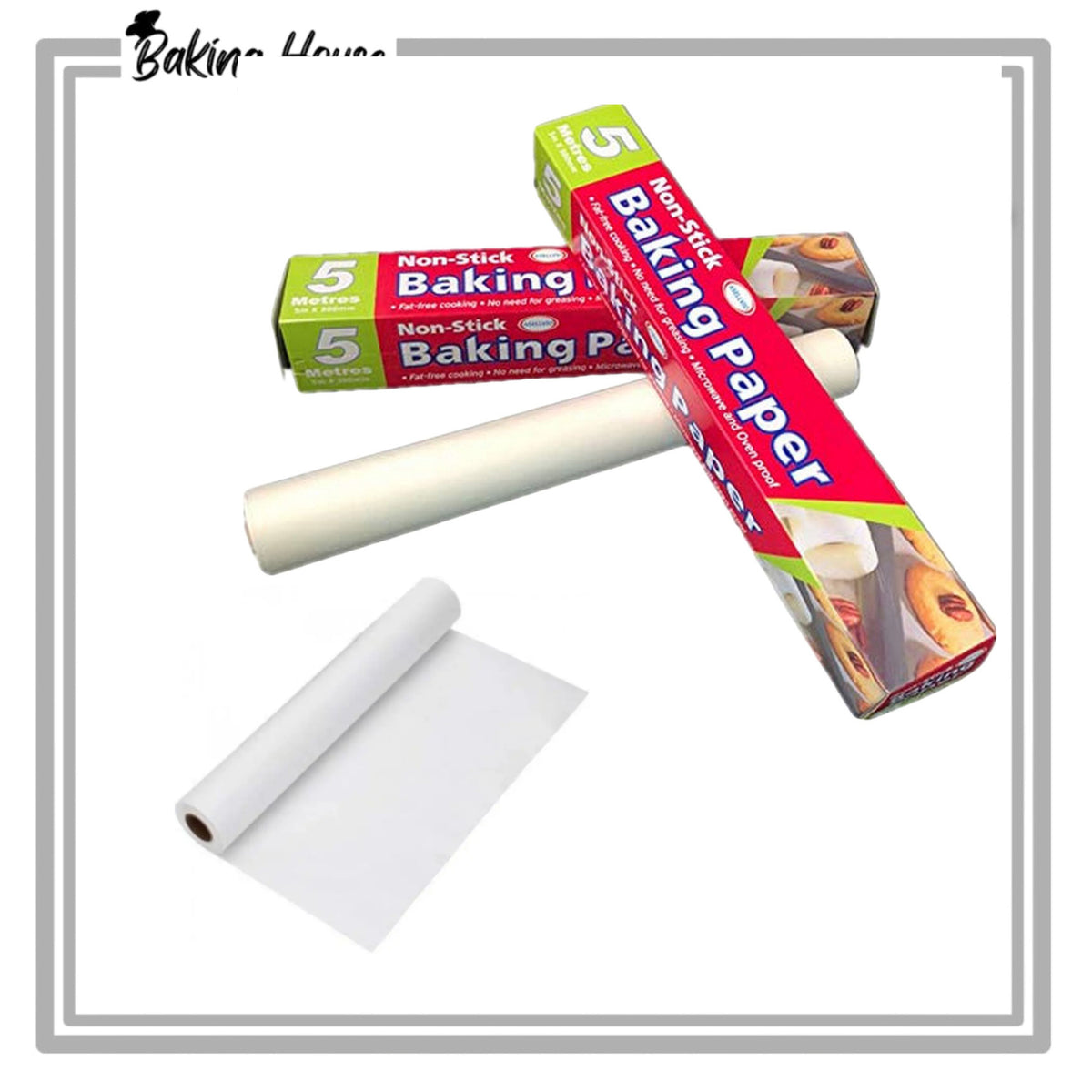 Non-Stick Baking Paper 5Meter For Cake
