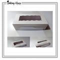 2 Browine White Window Box