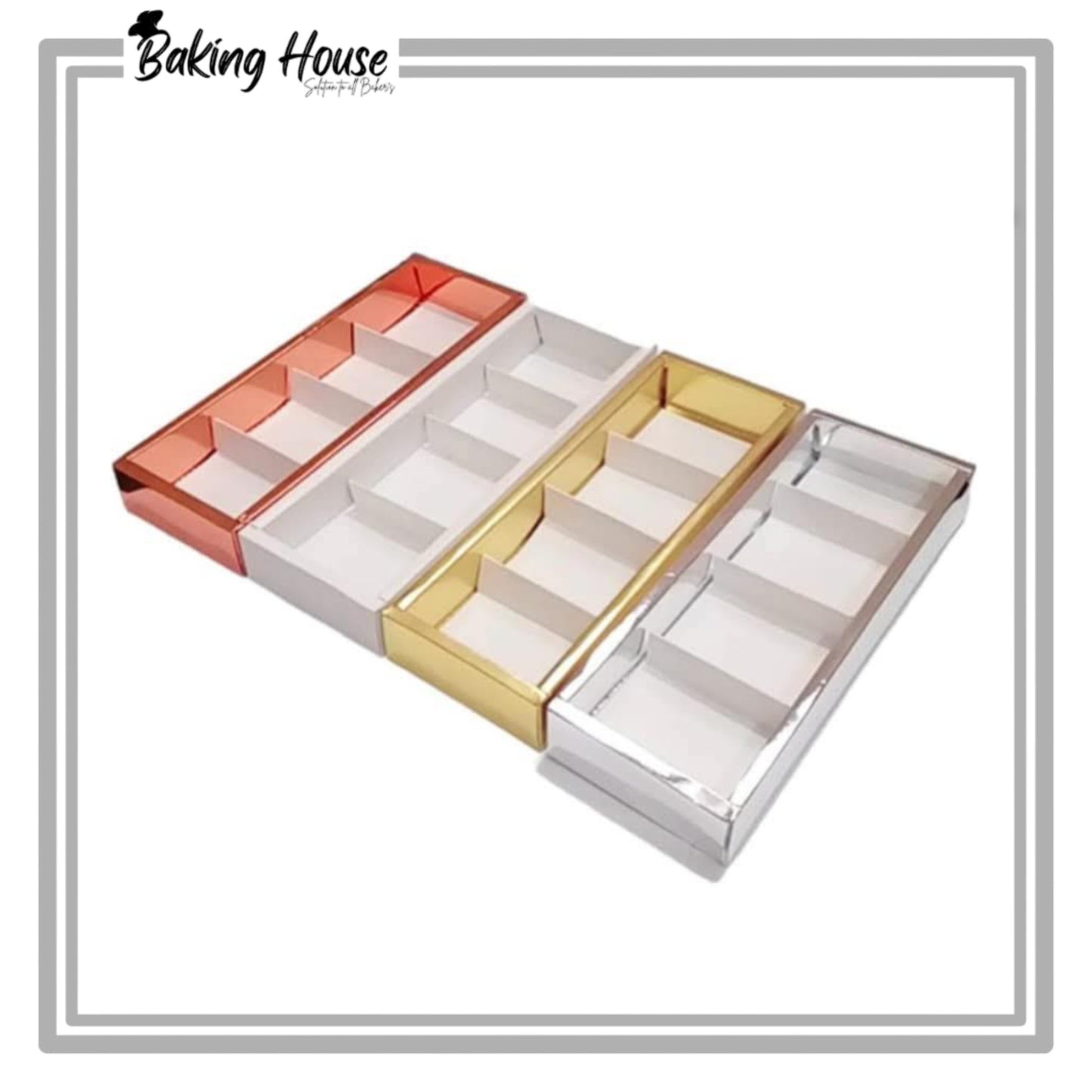 4 Potion Browine Lid Box For Serving