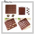 30 Cavity Mix Silicone Chocolate & Candy Mould