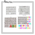 Capital Alphabet Silicon Fondant Mould