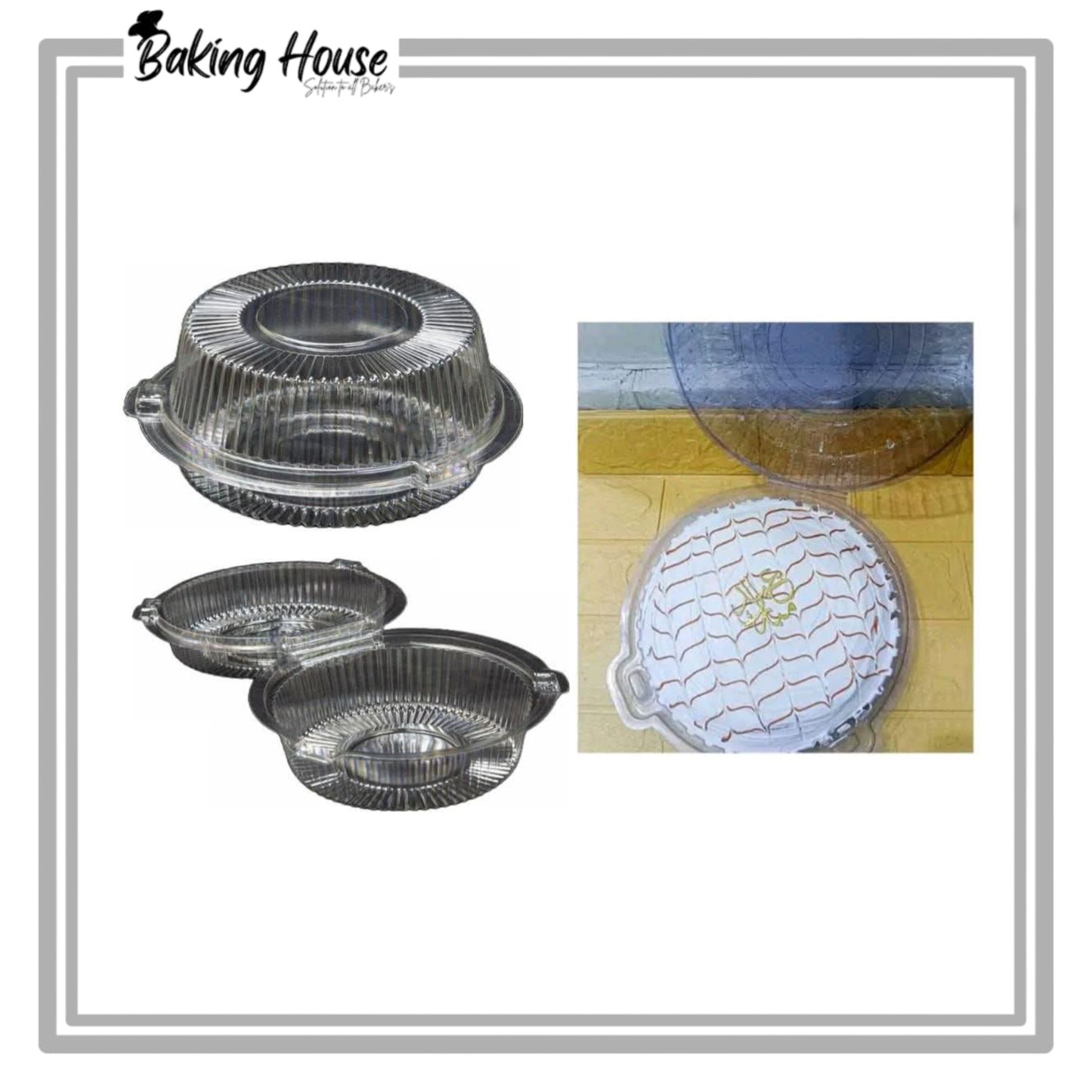 8 Inch Disposable Three Milk Cake Boxe