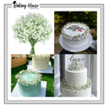 Artificial Baby Breath Flowers For Cake Decorations