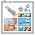 3pcs SnowFlaks Planjer And Cookie Cutter