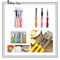 3Pcs Plate Nife For Cake Crem Decorating
