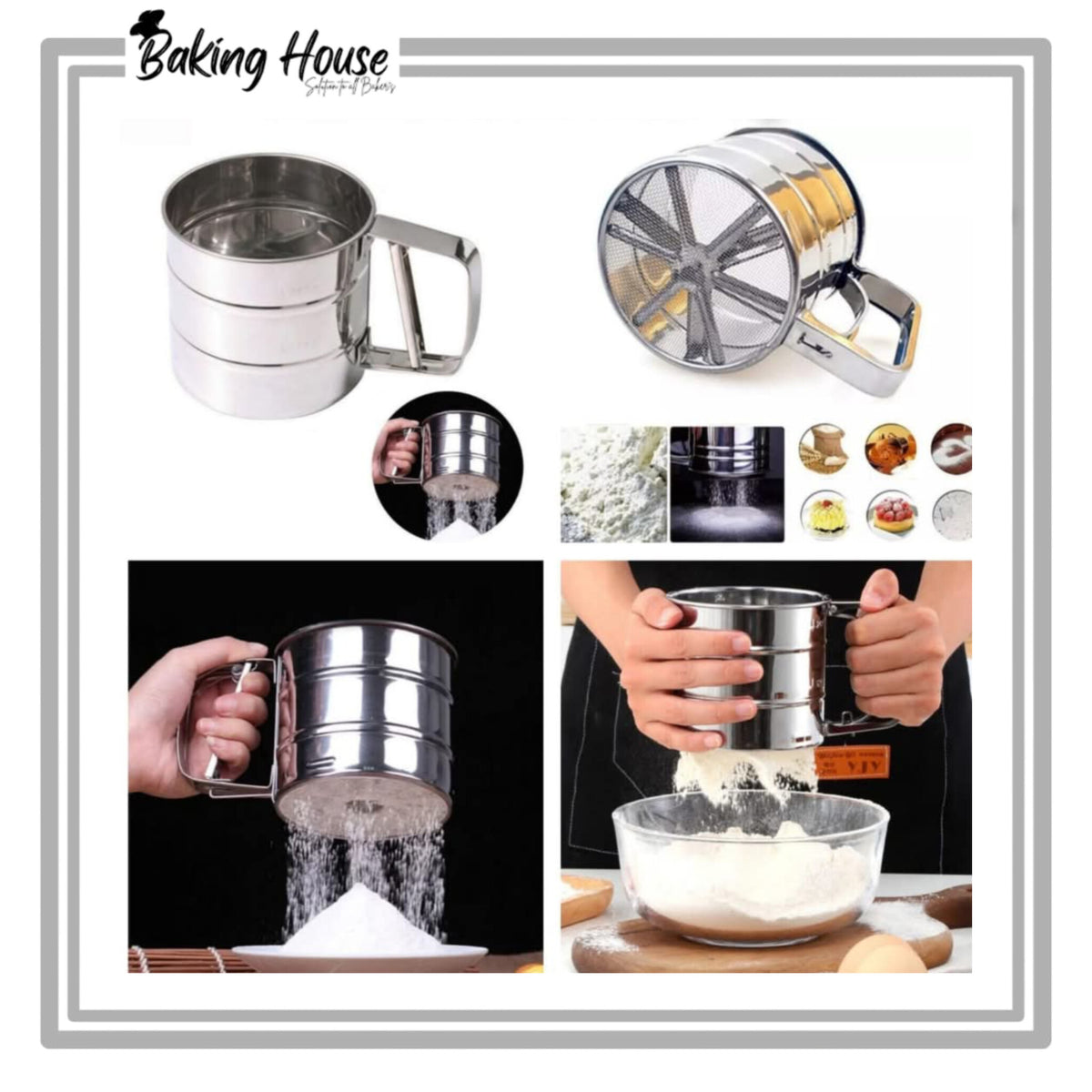 Stainless Steel Flour Shifter