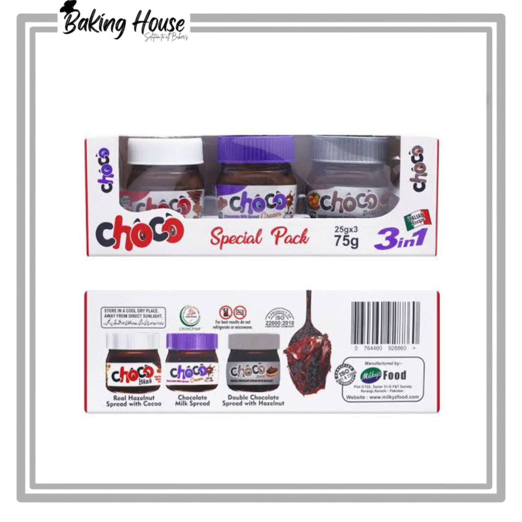 Milkyz Food 3-in-1 Pack Special Pack Chocolate Spread