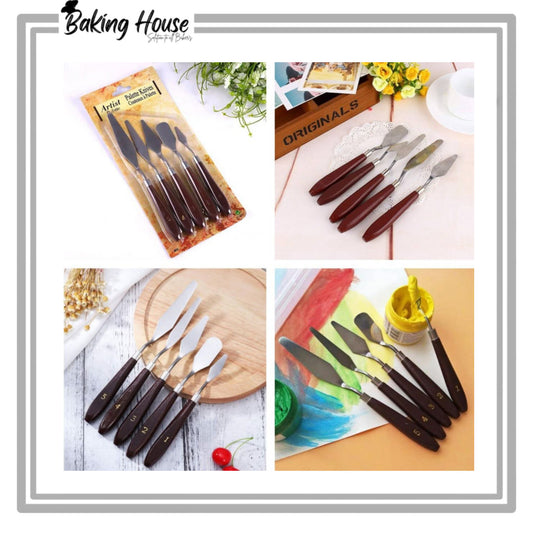 5pcs Artist Knife For Cake Decorating