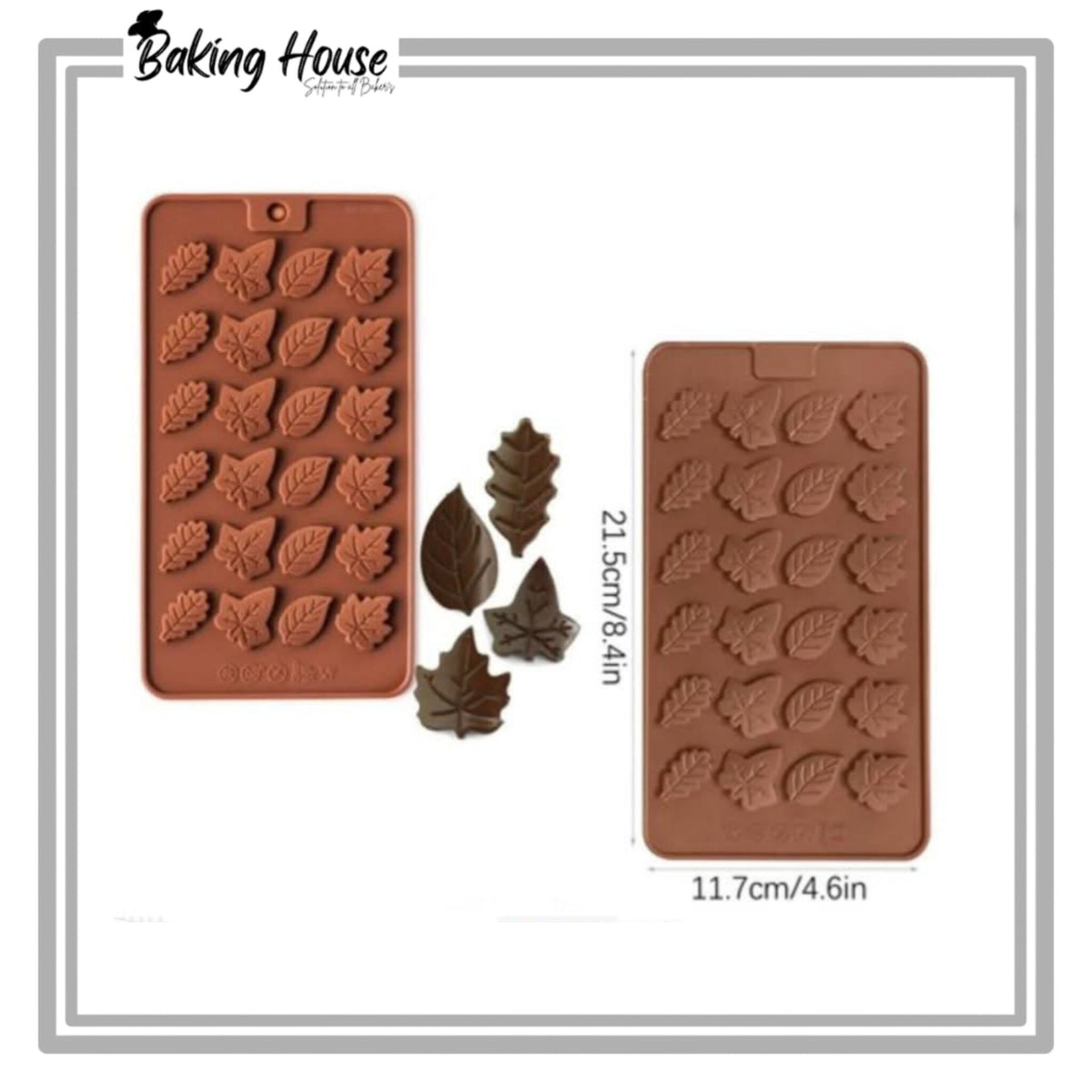 Multi Leaf Silicon Chocolate & Candy Mould