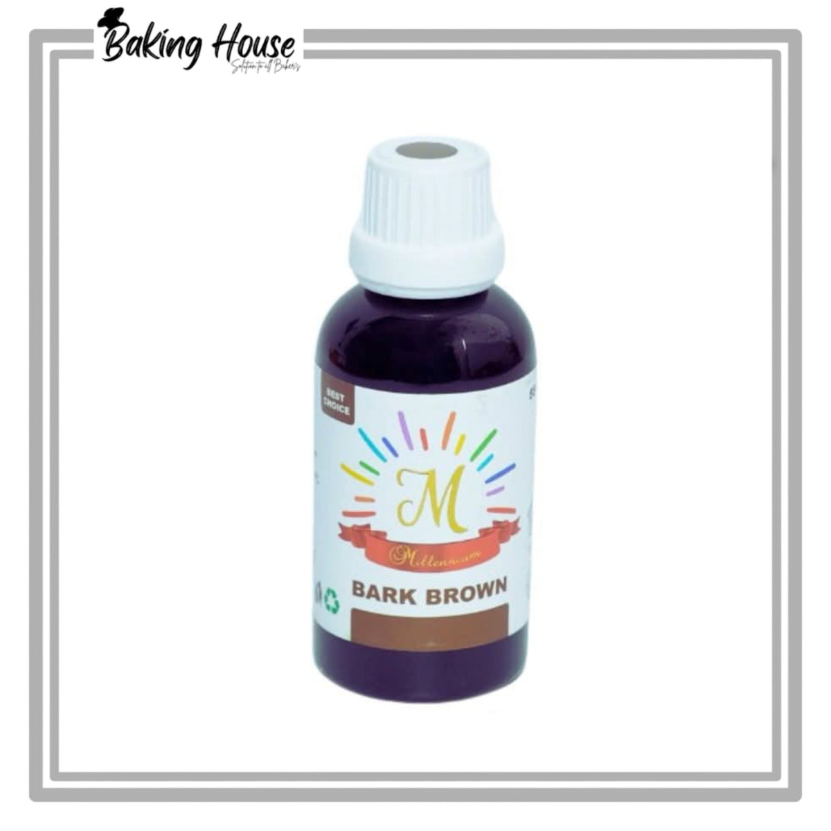 Millennium Dark Brown liquid Food Color 55ml