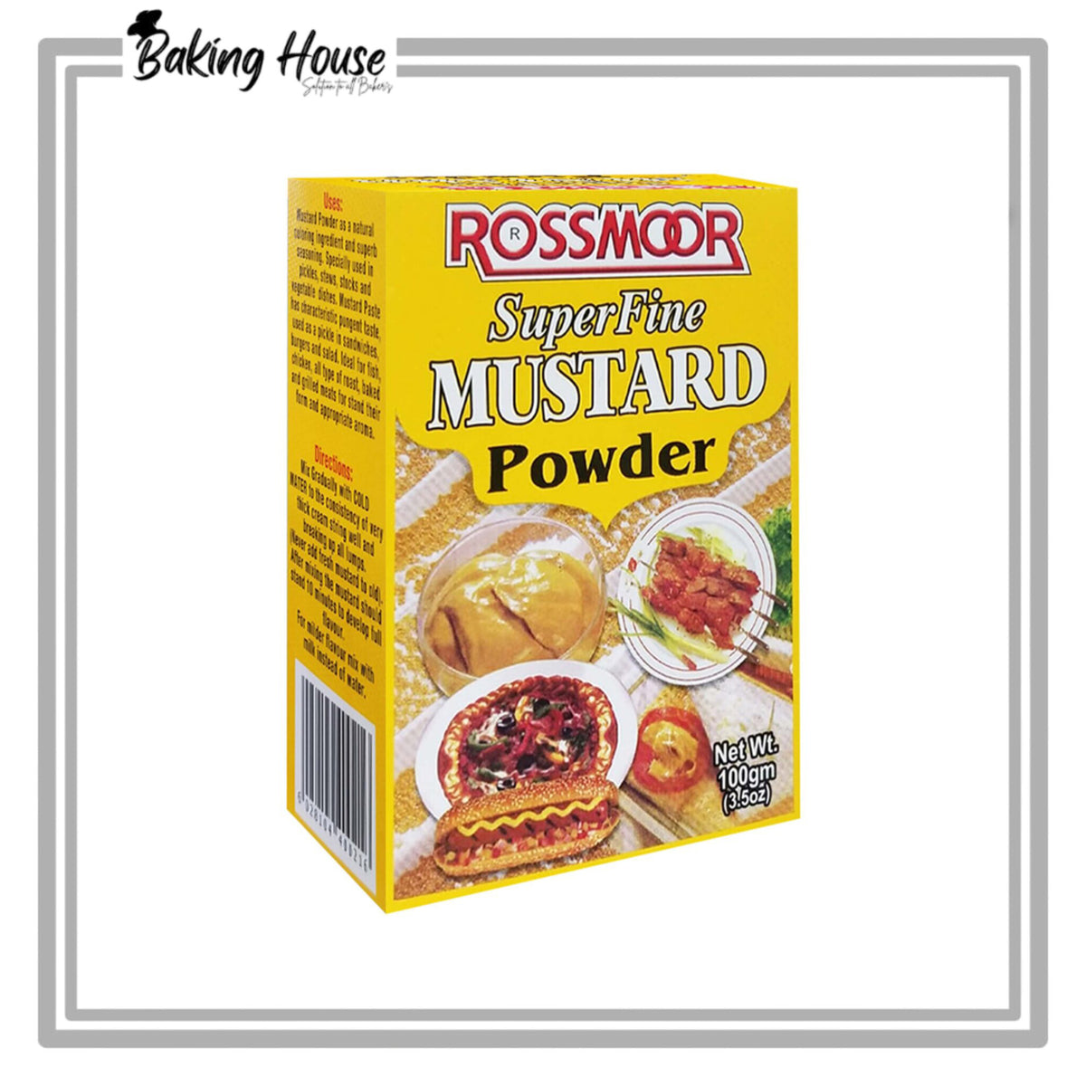 Rossmoor Super Fine Mustard Powder 100g