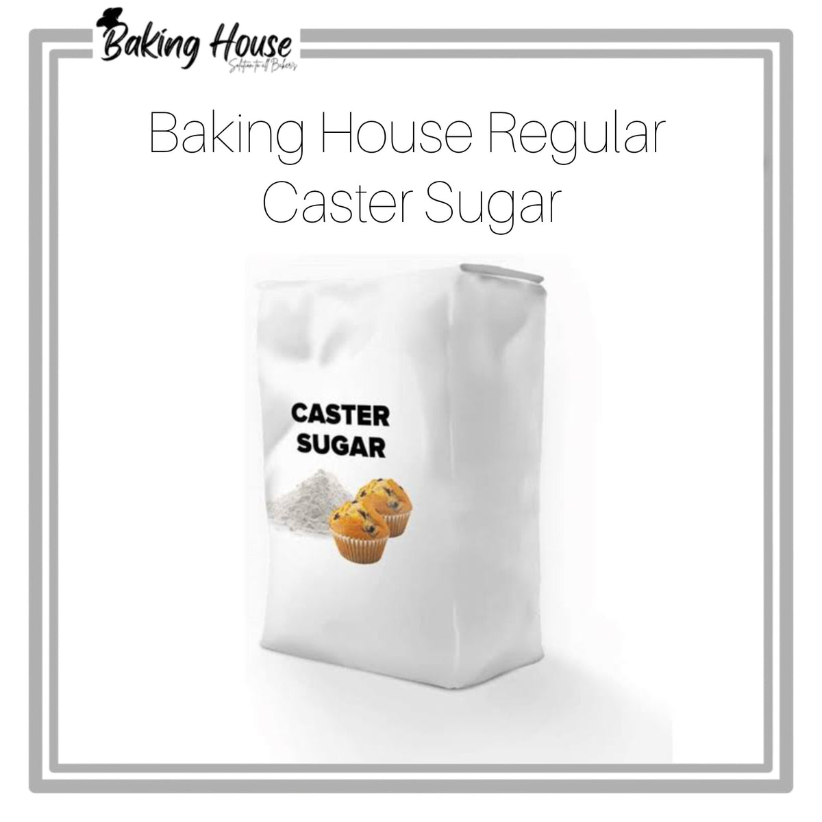 Baking House Caster Sugar 1kg Pack