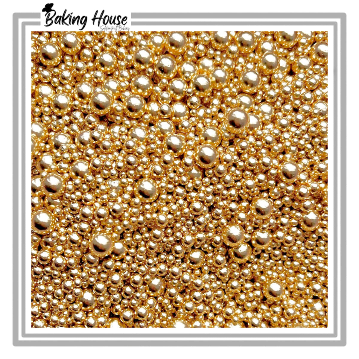 Golden Mix Edible Sprinkle For Cake Decorationg 25g