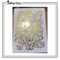 White Card Butterfly For Cake Decorating