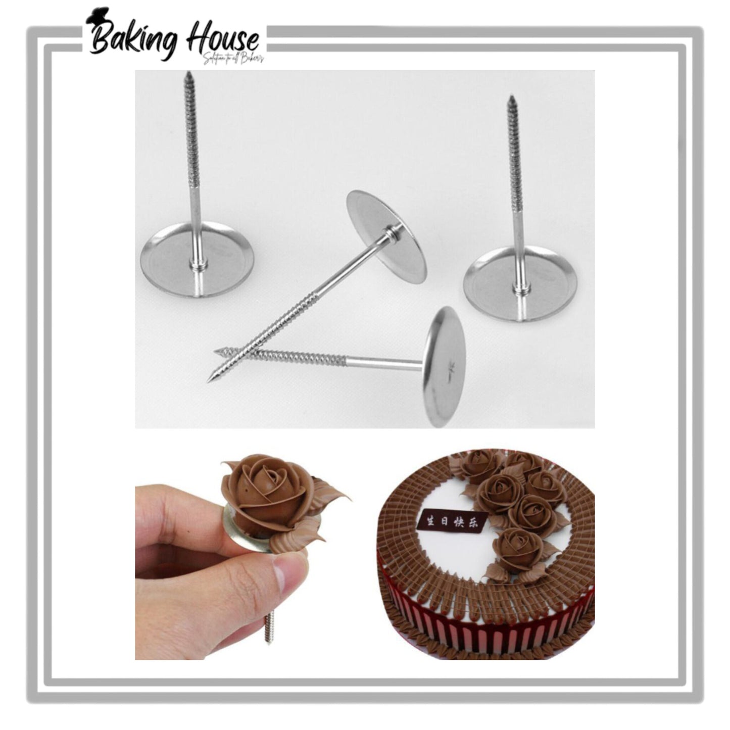Stainless Steel Flowers Nail Making