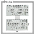 Upper Alphabet Silicon Fondant Mould For Cake Decorating
