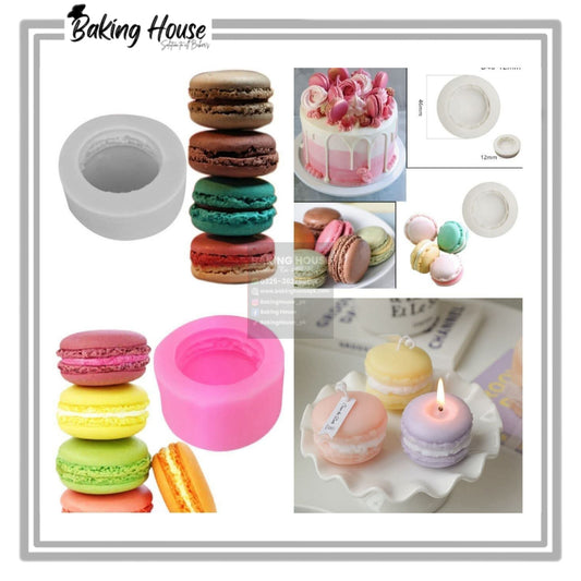 Macroon Silicon Fondant Mould For Cake Decorating