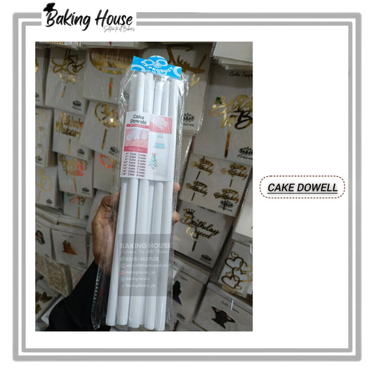 8pcs Plastic Highted Cake Dowell