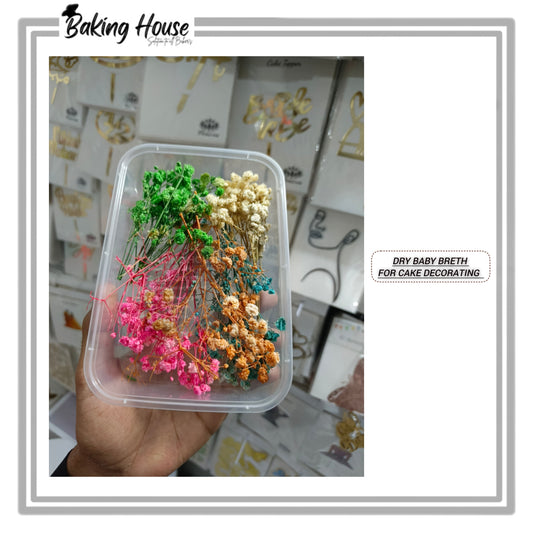 Mix Dry Baby Breth Flower For Cake Decorating