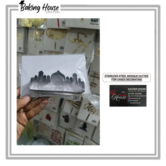 Mosque Stainless Steel Cutter Fir Cake Decorating