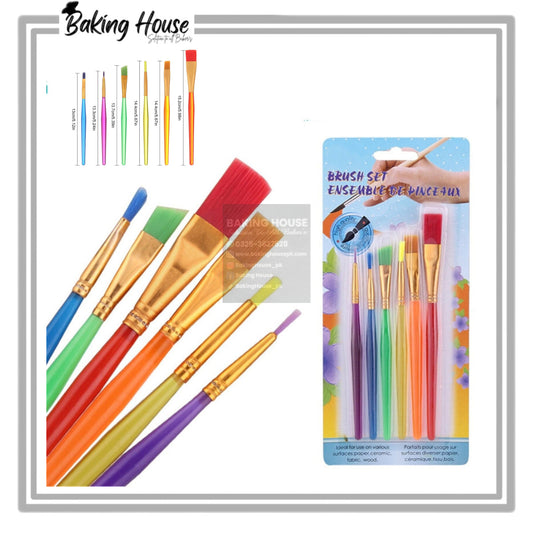 6pcs Brush For Cake Dust & Decorating